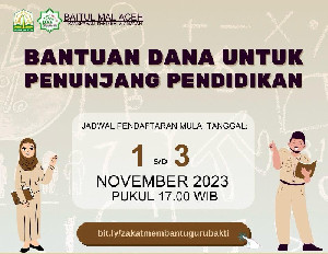 Hanya 3 Hari, BMA Buka Pendaftaran Bantuan Dana untuk Guru Bakti