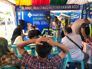 PKA-8, DRKA Buka Pelayanan Dokumen Adminduk di Blang Padang