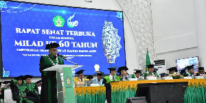 Sekda Aceh Sampaikan Selamat Milad ke-60 UIN Ar-Raniry
