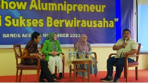 Alumnipreneur USK Berbagi Kiat dalam Expo Kewirausahaan