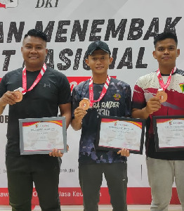 Atlet Aceh Rebut Empat Medali di Kejuaraan Menembak Bank DKI