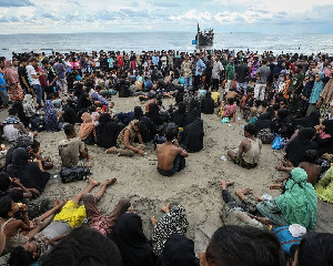 Sepekan Ini Aceh Didatangi 1.084 Pengungsi Etnis Rohingya