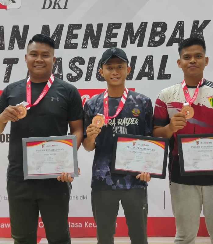 Atlet Aceh Rebut Empat Medali di Kejuaraan Menembak Bank DKI
