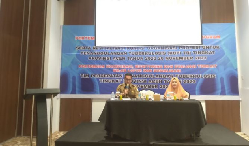 Dinkes Aceh: TBC Diperkirakan Capai 21.128 Kasus