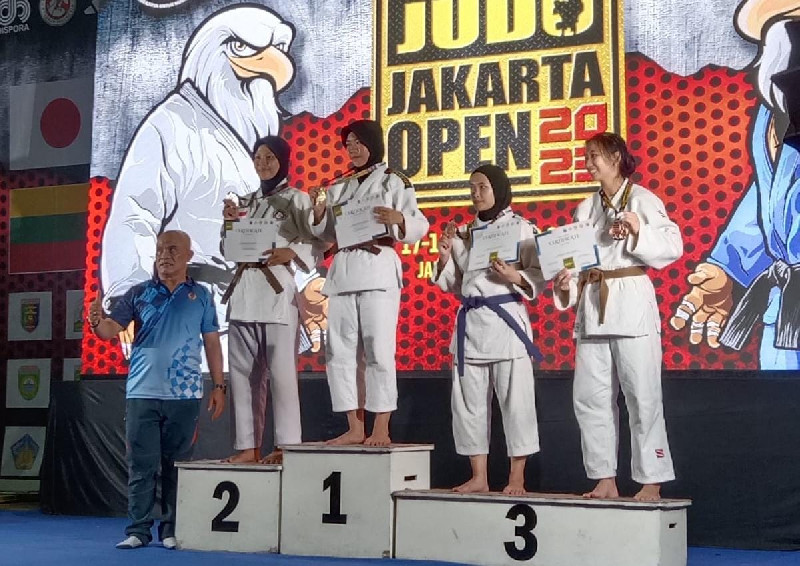 Atlet Judo Aceh Rebut Tiga Medali Jakarta Internasional Open 10 Negara