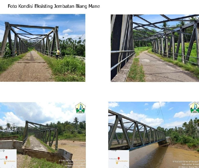 Sarjis Agung Indrajaya PT Ditetapkan Sebagai Pelaksana Pembangunan Jembatan Blang Mane