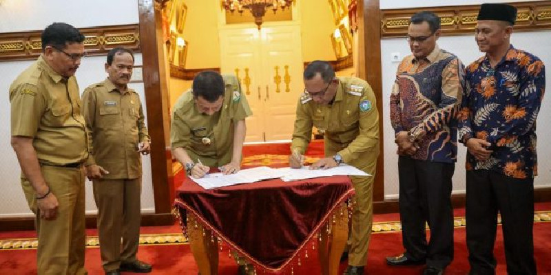 Pemerintah Aceh Serahkan Pengelolaan Aset Tahura Trumon Kepada Aceh Selatan