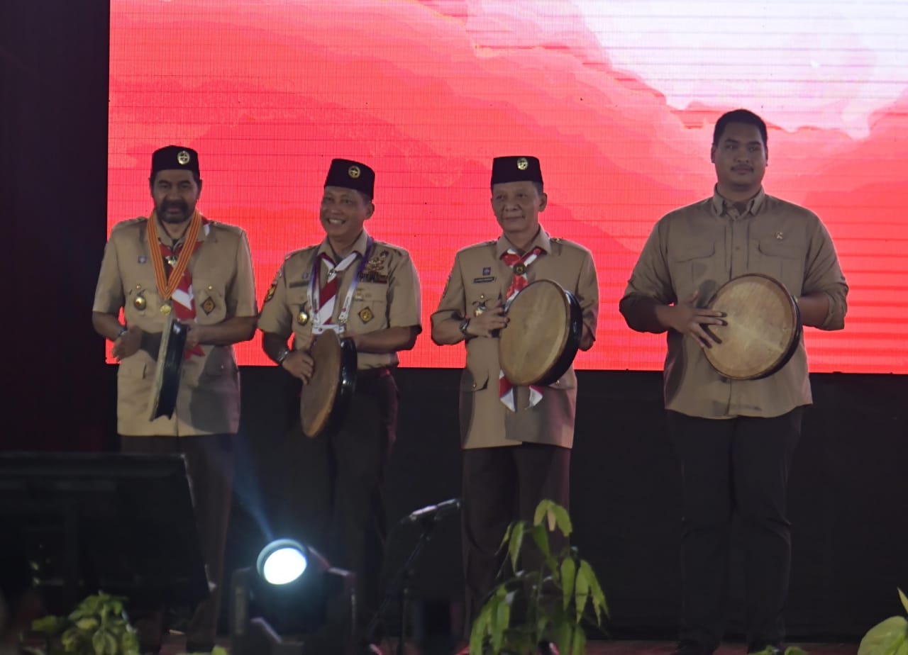 Menpora Dito Wakili Presiden Buka Munas XI Gerakan Pramuka 2023 di Aceh