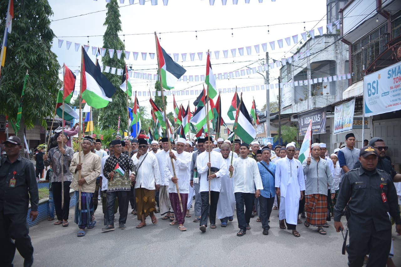 Aksi Bela Palestina Terus Disuarakan Masyarakat Aceh