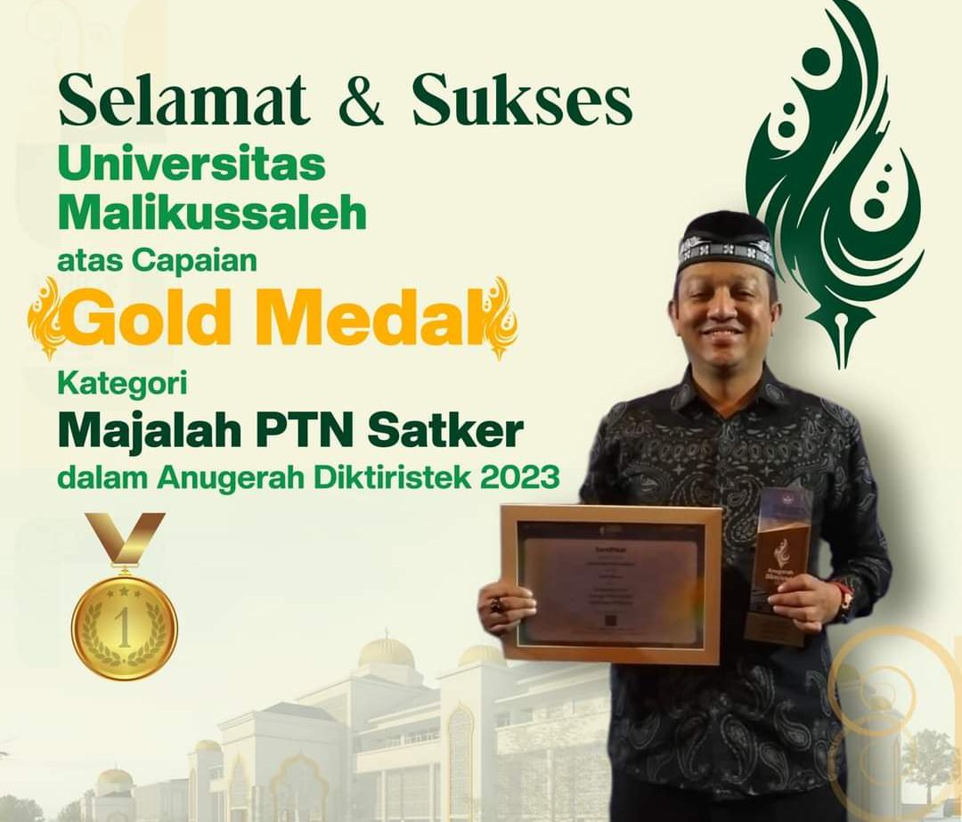Unimal Kembali Raih Medali Emas di Anugerah Humas Diktiristek 2023
