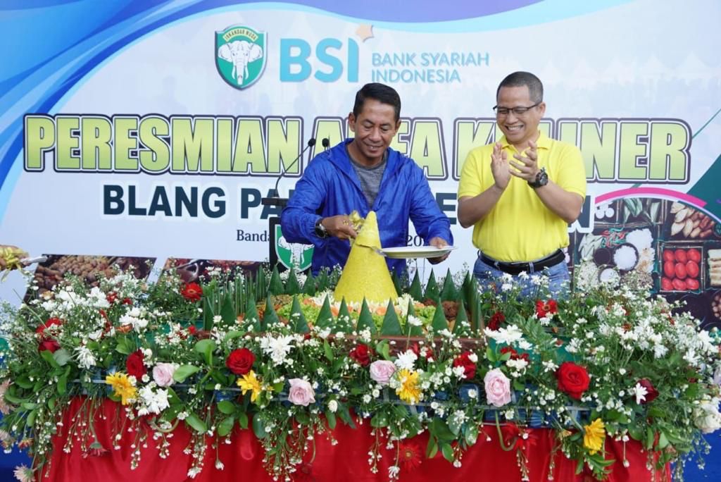Perkuat UMKM Majukan Kuliner Blang Padang, BSI Aceh Sinergi Dengan Kodam IM