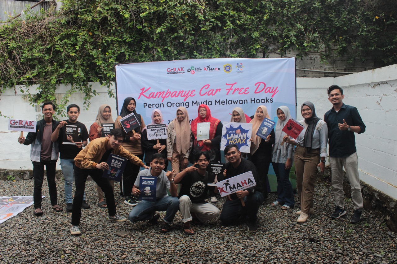 Jelang Pemilu 2024, GeRAK Aceh Edukasi Kampanye Anti Hoaks Bagi Anak Muda