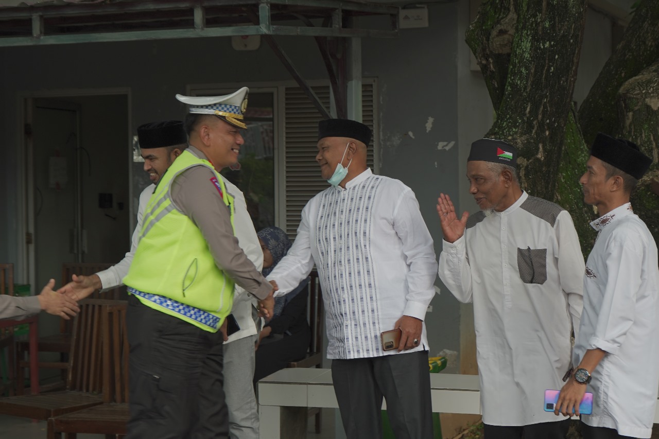Dirlantas Polda Aceh Turun Langsung Amankan Tabligh Akbar Peringatan Tsunami