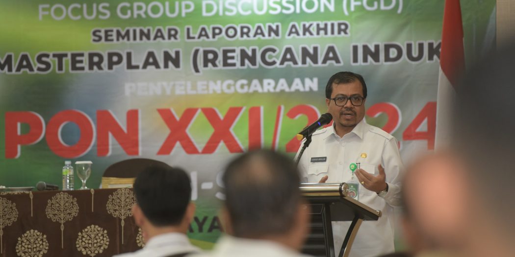 Penyusunan Rencana Induk Penyelenggaraan PON 2024 Wilayah Aceh Masuk Tahap Finalisasi