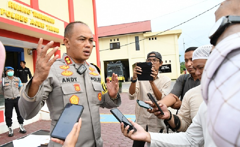 Kapolres Aceh Timur: Pelaku yang Bakar Kantor Dinkes Diduga ODGJ