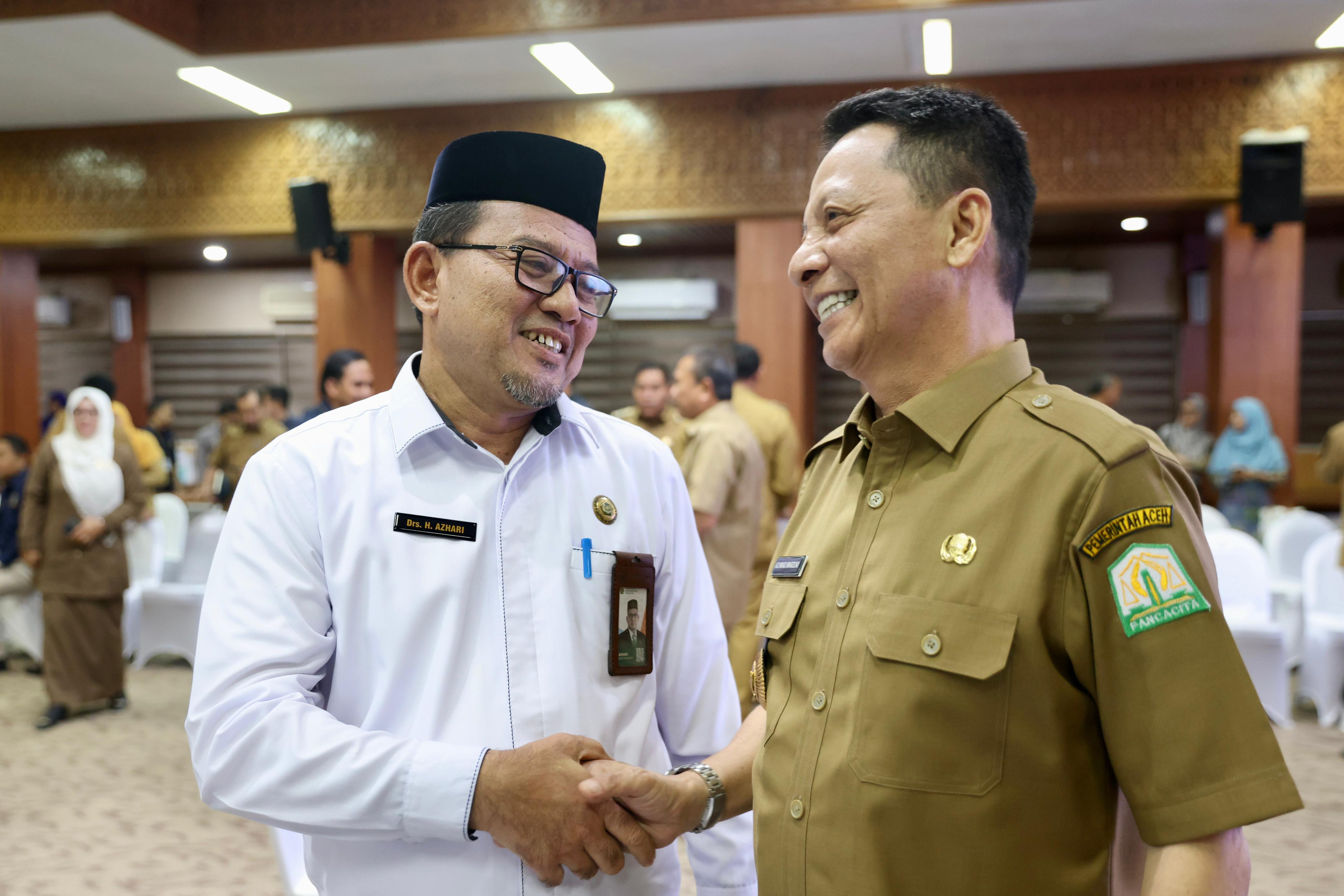 Kakanwil Kemenag Aceh Terima DIPA 2024