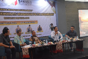Panwaslih Aceh Bersama Lemhannas Gelar Seminar Penegakan Hukum