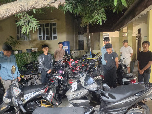 Polisi Amankan 11 Remaja Terlibat Balap Liar di Simpang Jam