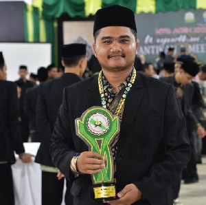 Kebanggaan bagi Polda Aceh, Bripda Dolly Isma Indra Raih Juara 1 MTQ Simeulue