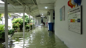 Rumah Sakit PMI Lhokseumawe Ikut Terendam Banjir