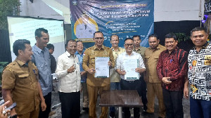 Teken MoU dengan Disnak, Aceh Selatan Jadi Pilot Project Pembibitan Bidang Peternakan