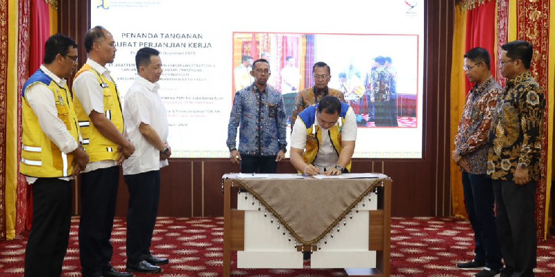Penjabat Gubernur Ajak Masyarakat Aceh Awasi dan Kawal Pembangunan Venue PON