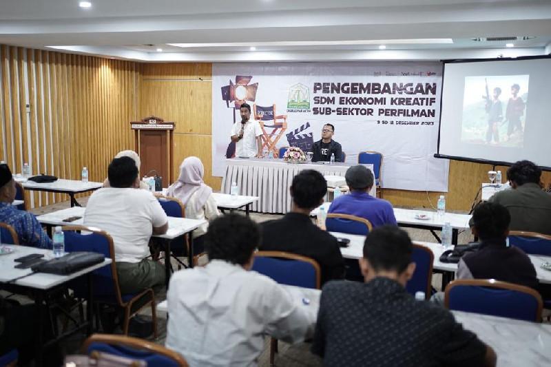 Upaya Peningkatan Ekonomi dan Lapangan Kerja, Disbudpar Aceh Latih 40 Pelaku Perfilman