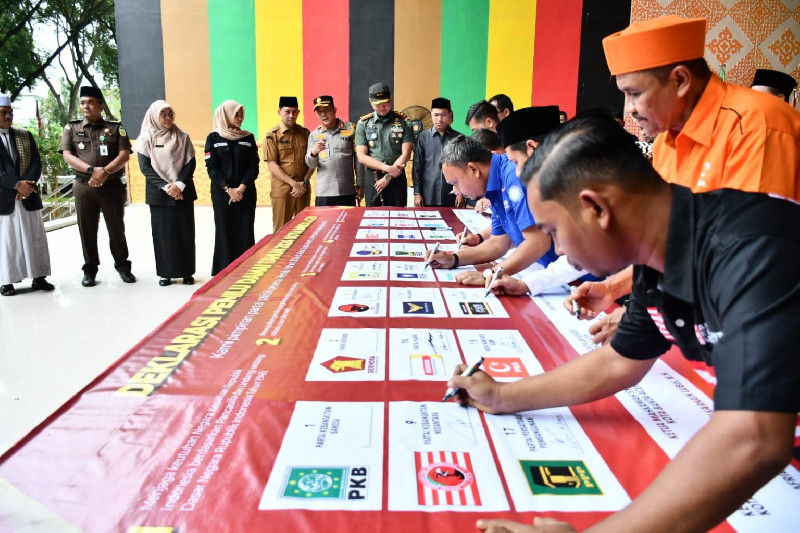 Banda Aceh Gelar Deklarasi Pemilu Damai 2024