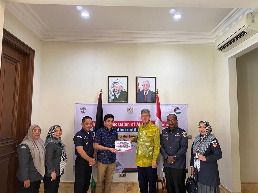 Panwaslih Aceh Serahkan Bantuan Untuk Palestina Senilai Rp 366 Juta