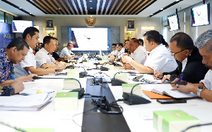 Aceh - Sumut Petakan Progres Persiapan PON 2024 di Hadapan KONI Pusat