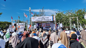Ribuan Masyarakat Padati Kampanye Akbar Anies Baswedan di Aceh
