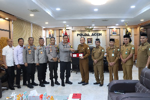 Kapolda Aceh Terima Audiensi Kepala Dinas Pendidikan Dayah