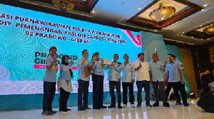 Deklarasi Dukungan 1.226 Purnawirawan dan Warakawuri Polri Jateng-DIY untuk Prabowo-Gibran