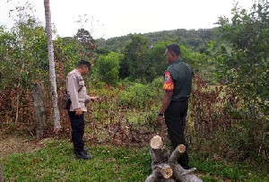 Cuaca Mulai Panas, TNI-Polri di Abdya Intens Patroli Karhutla