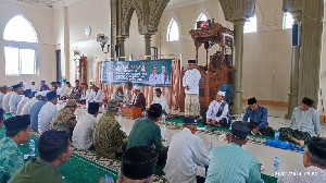 Pj Bupati Aceh Jaya Buka Majelis Ta'lim di Mesjid Baitul Makmur Keude Kureng Sabee
