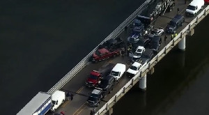 13 Orang Terluka dalam Kecelakaan Beruntun di Jembatan Teluk Chesapeake Maryland