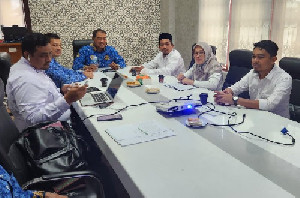 Bertekad Pertahankan Juara, DPMG Aceh Besar Konsultasi Persiapan Lomba Inovasi TTG 2024