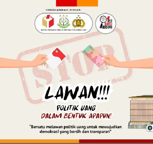 Politik Uang Terjadi di Pemilu, Laporkan ke Sentra Gakkumdu Polresta Banda Aceh