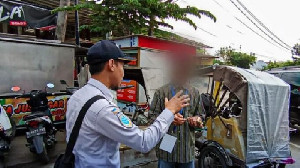 Dishub Banda Aceh Tertibkan Juru Parkir