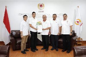 Aceh Serahkan Master Plan dan Proposal PON 2024 ke KONI Pusat
