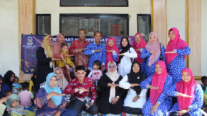 Peringati HGN Ke-64, Persagi Banda Aceh Edukasi Gizi di RGG Gampong Jawa