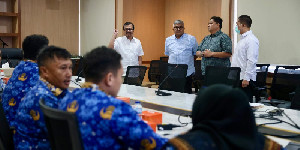 Pemerintah Aceh Tinjau Rakor Tim PB PON XXI 2024 di Kantor Gubernur Sumut