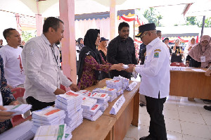 KIP Aceh Jaya Gelar Simulasi Pemungutan dan Penghitungan Suara Pemilu 2024