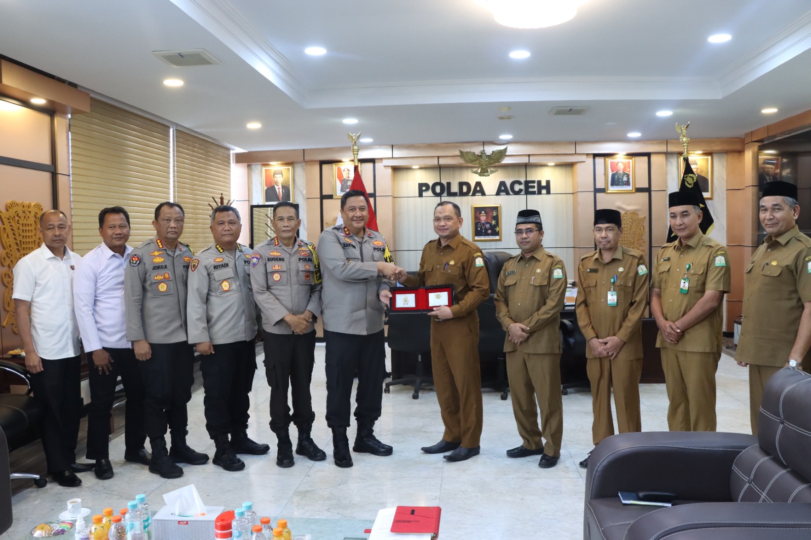 Kapolda Aceh Terima Audiensi Kepala Dinas Pendidikan Dayah