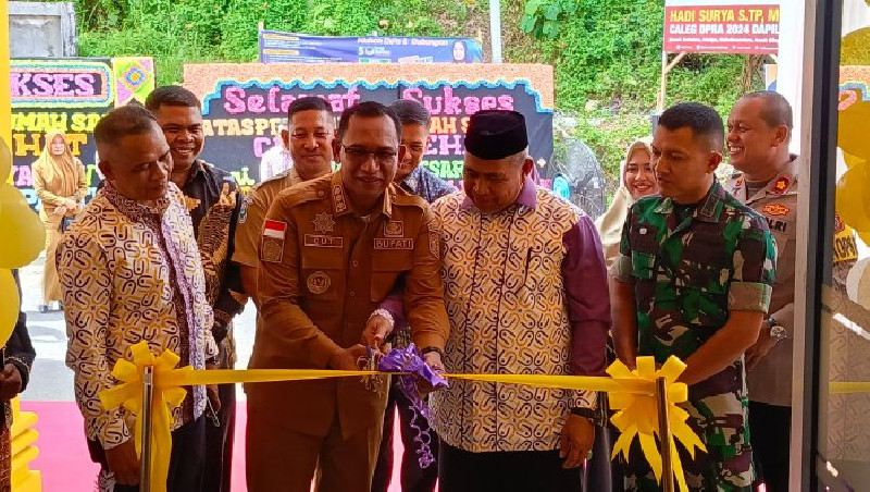Penjabat Bupati Resmikan Rumah Sakit Cahaya Sehat, RS Swasta Pertama di Aceh Selatan