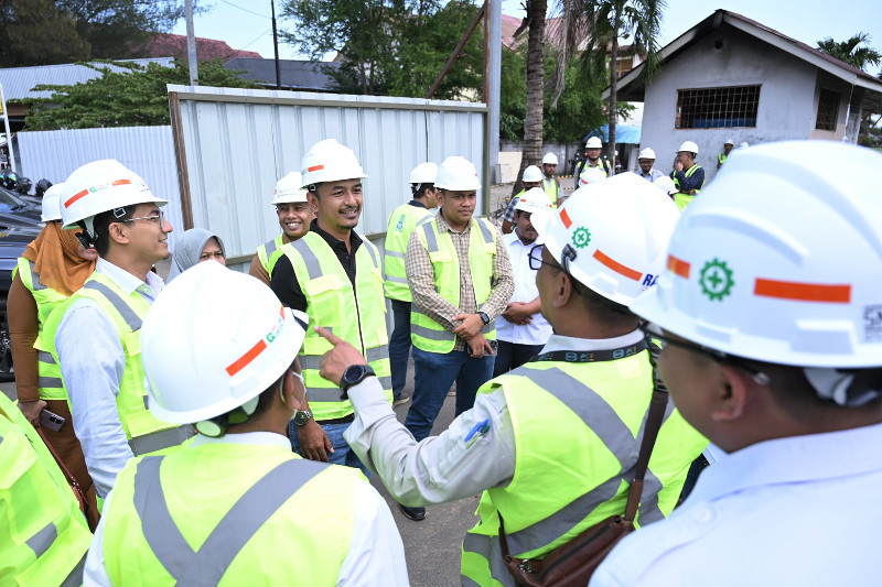 Komisi III DPRK Banda Aceh Tinjau Progres Renovasi Stadion H Dimurthala