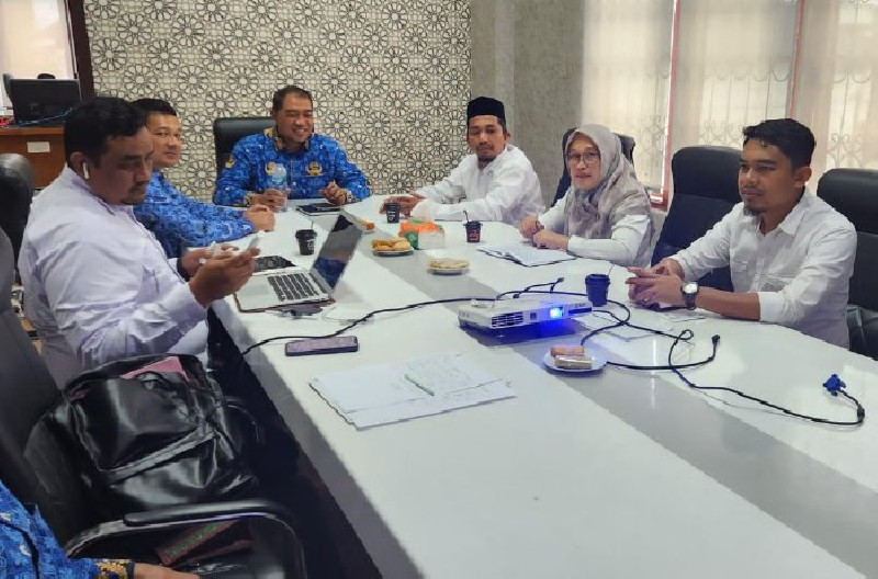 Bertekad Pertahankan Juara, DPMG Aceh Besar Konsultasi Persiapan Lomba Inovasi TTG 2024