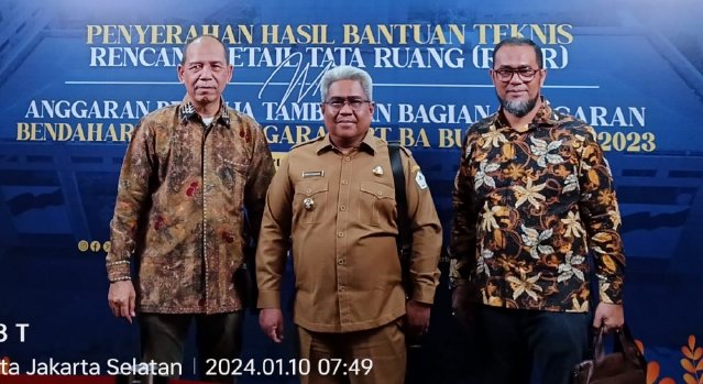 Terima Hasil Bantuan Teknis RDTR, Penjabat Bupati Aceh Utara: Segera Siapkan Perbup
