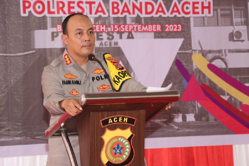 Kapolrestas Banda Aceh Ucap Terima Kasih atas Dukungan Selama Pemilu 2024