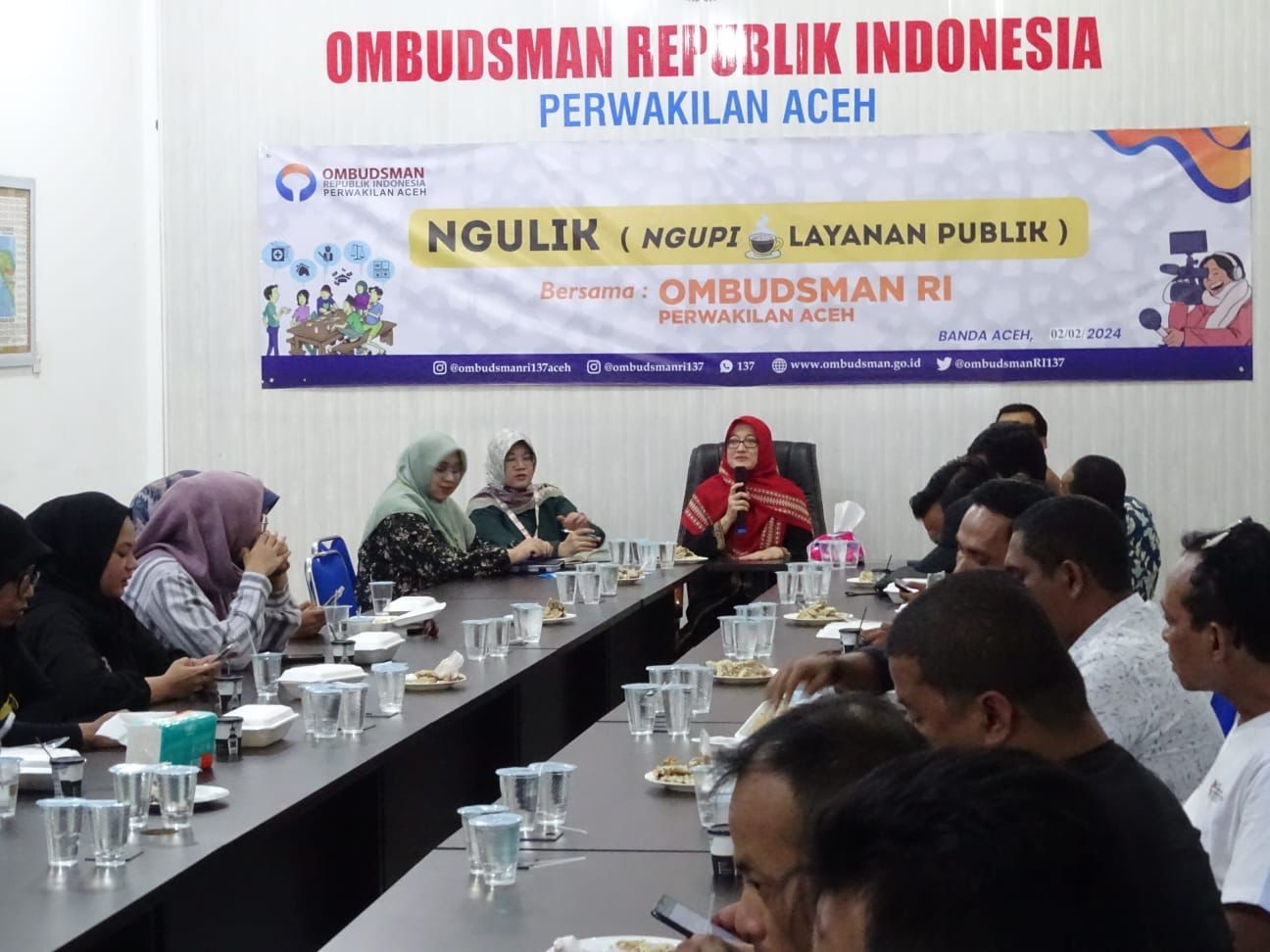 Tahun 2023, Ombudsman RI Perwakilan Aceh Terima 432 Laporan